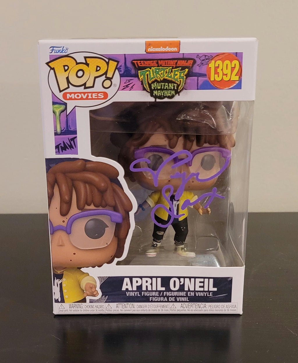 Megan Fox Signed Autographed April O'Neil Teenage Mutant Ninja Turtles Funko COA