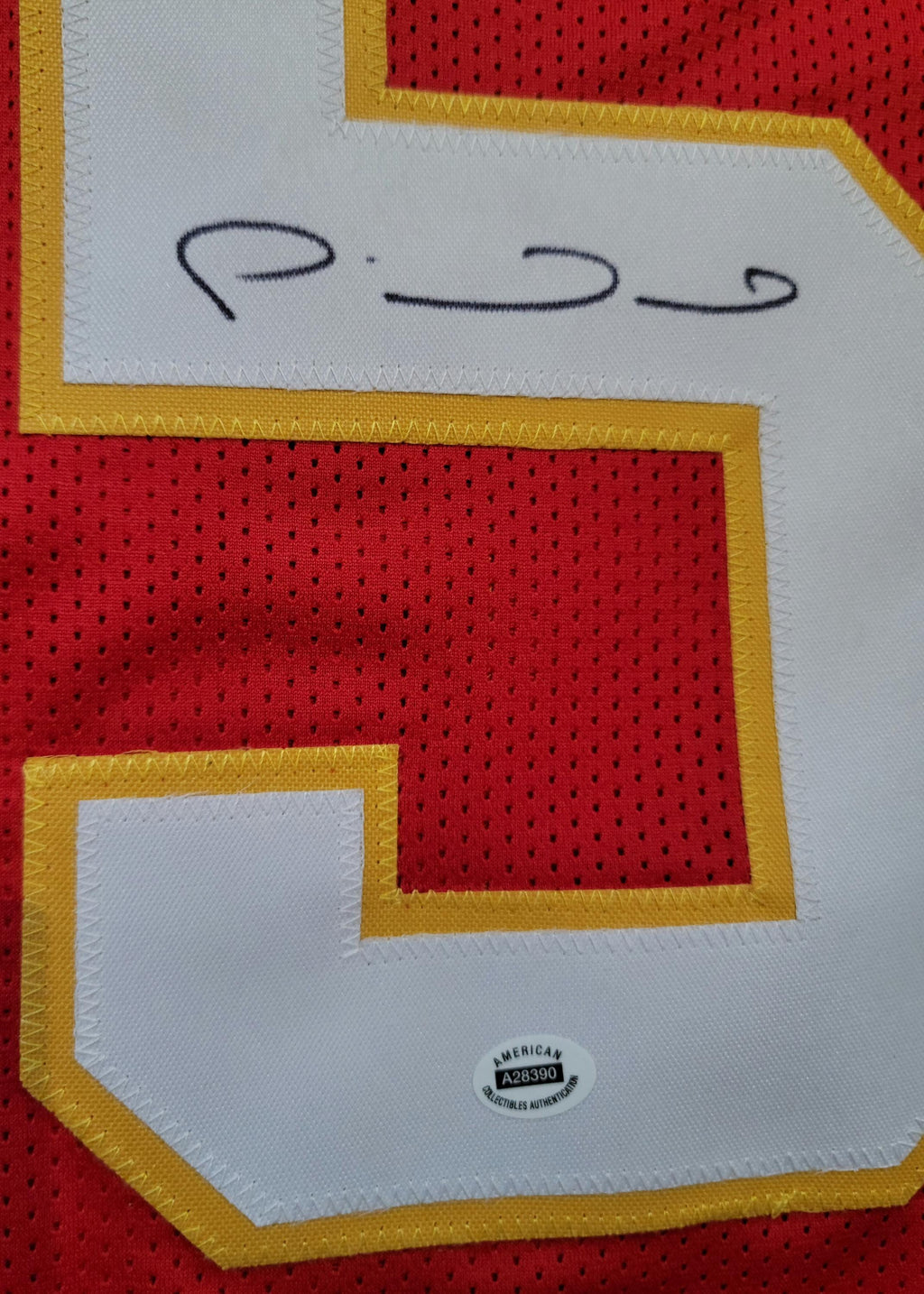Patrick Mahomes Signed Autographed Kansas City Chiefs Custom Jersey w/ COA
