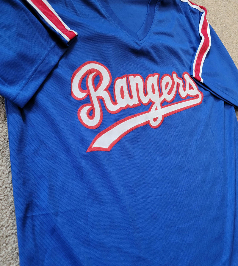 Nolan Ryan Signed Autographed Texas Rangers Custom Jersey with w/ COA