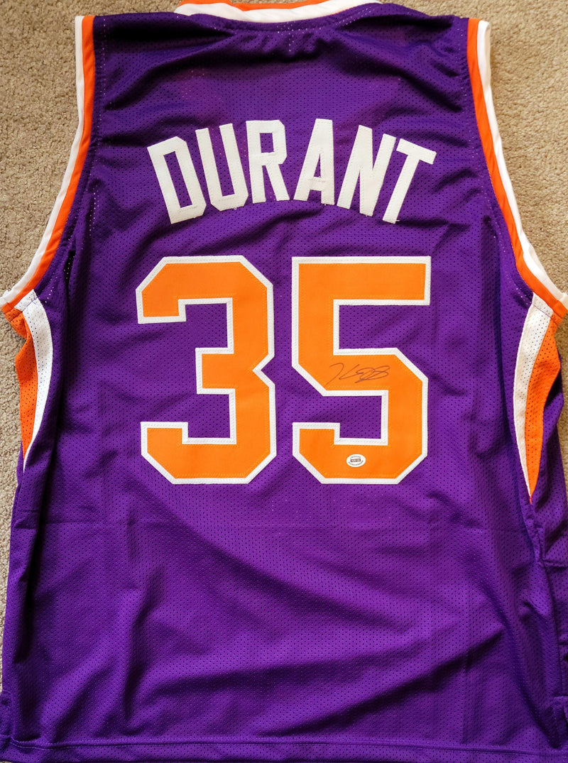 Kevin Durant Signed Autographed Phoenix Suns Custom Jersey w/ COA