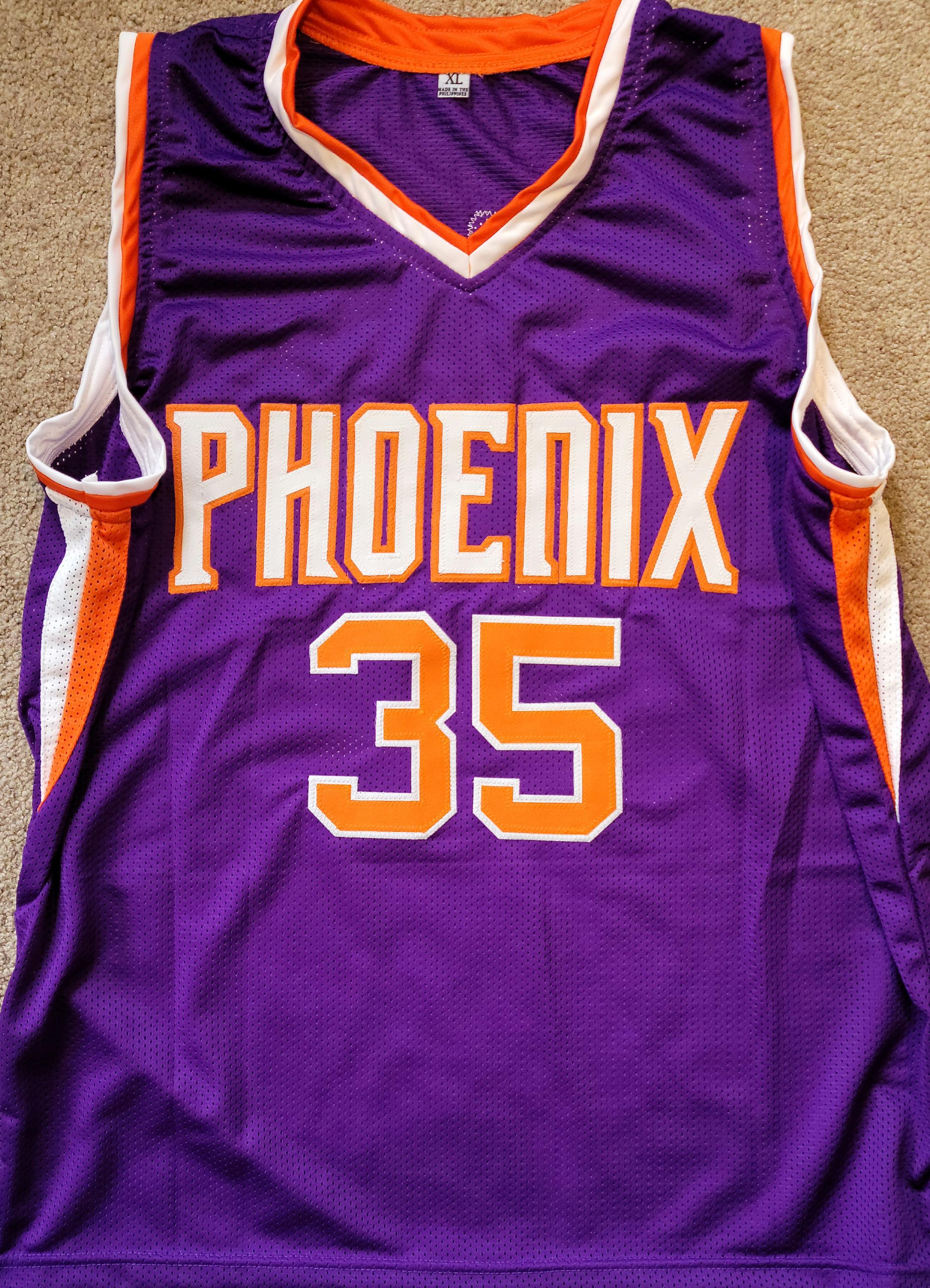 Kevin Durant Signed Autographed Phoenix Suns Custom Jersey w/ COA