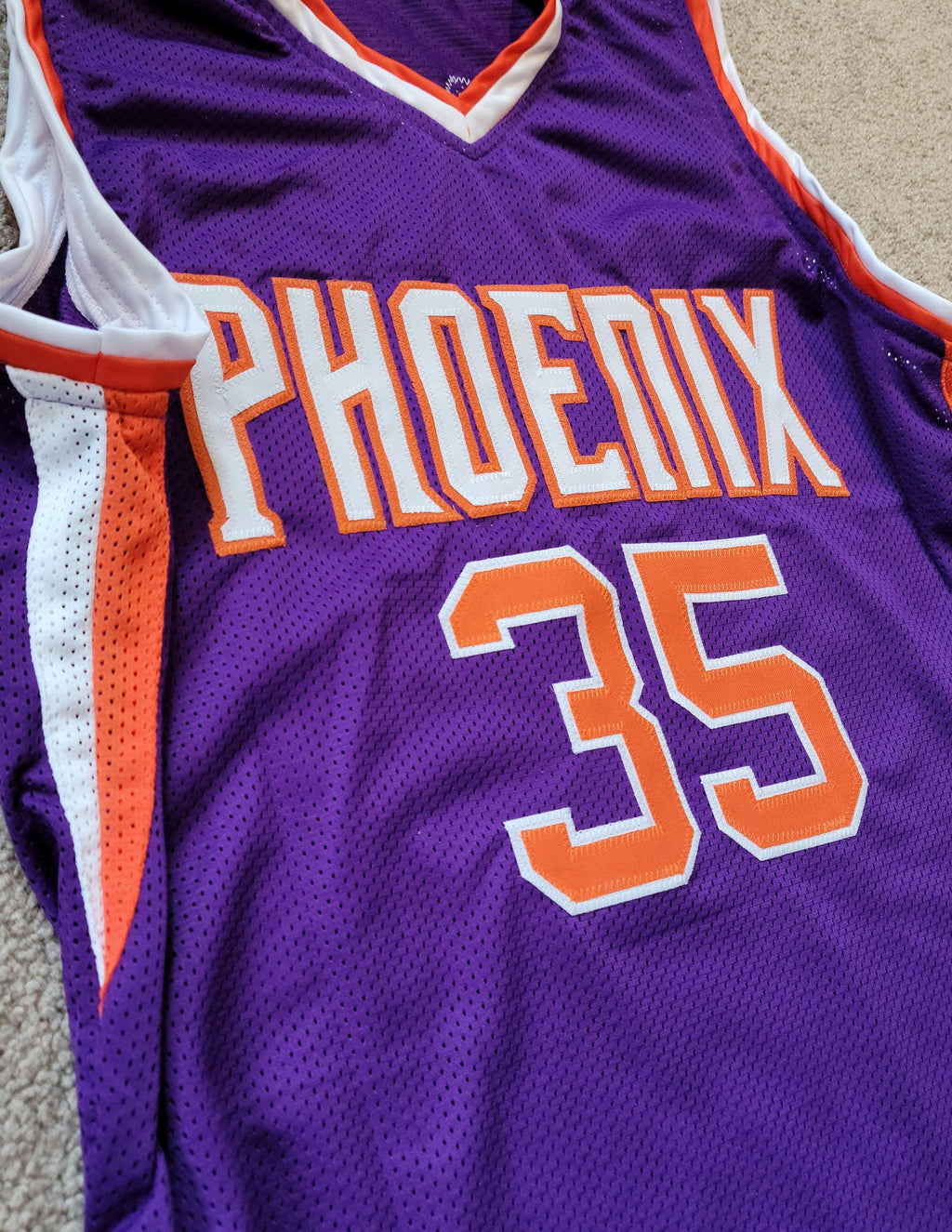 Kevin Durant Signed Autographed Phoenix Suns Custom Jersey w/ COA