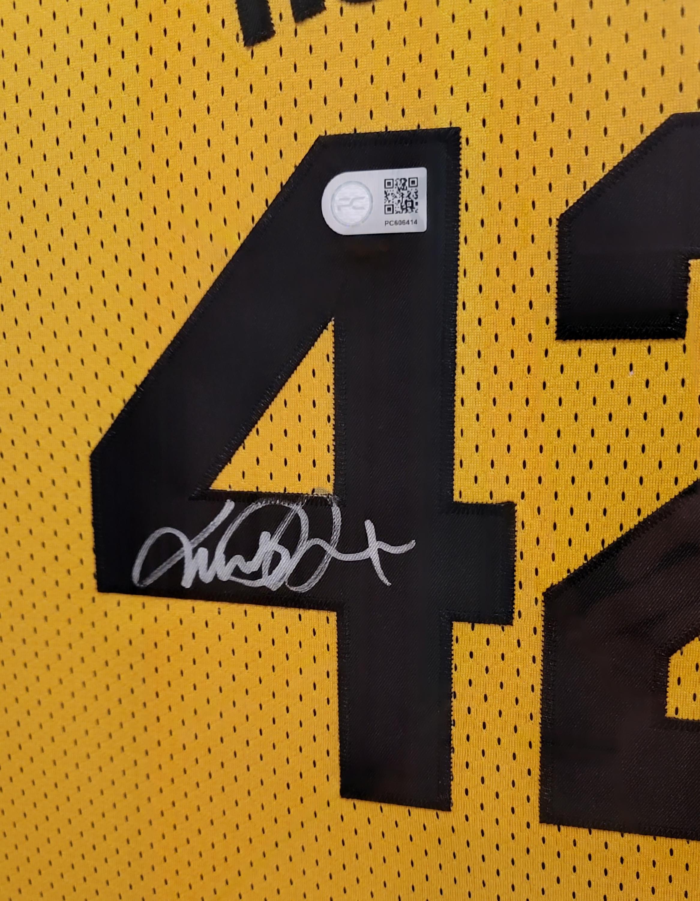 CUSTOM FRAMED! Michael J Fox Signed Autographed Scott Howard Teen Wolf Jersey with COA