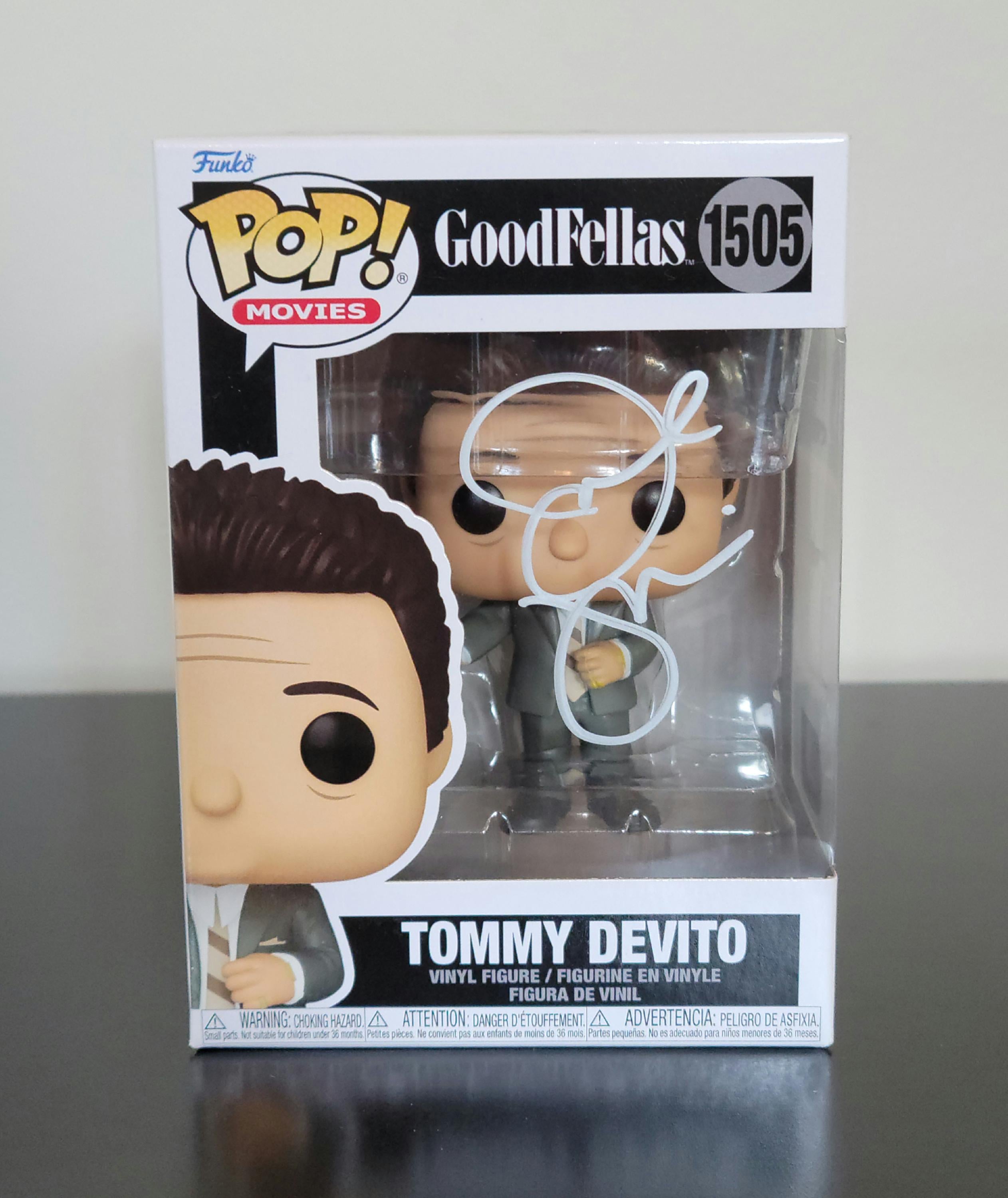 Joe Pesci Signed Autographed Funko Pop Goodfellas Tommy Devito with Hologram COA
