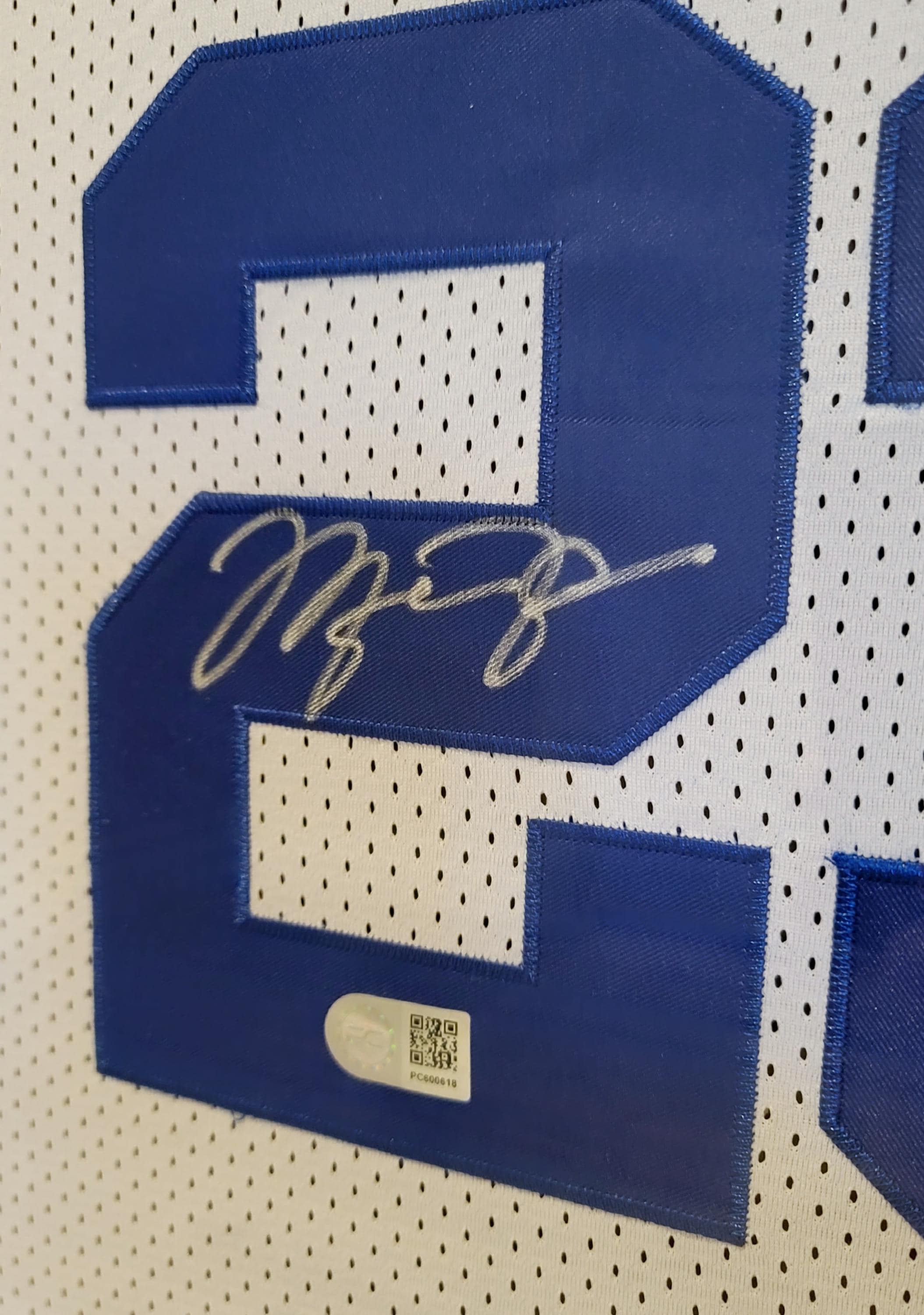 CUSTOM FRAMED! Michael Jordan Signed Autographed 2003 All-Star M&N Jersey COA