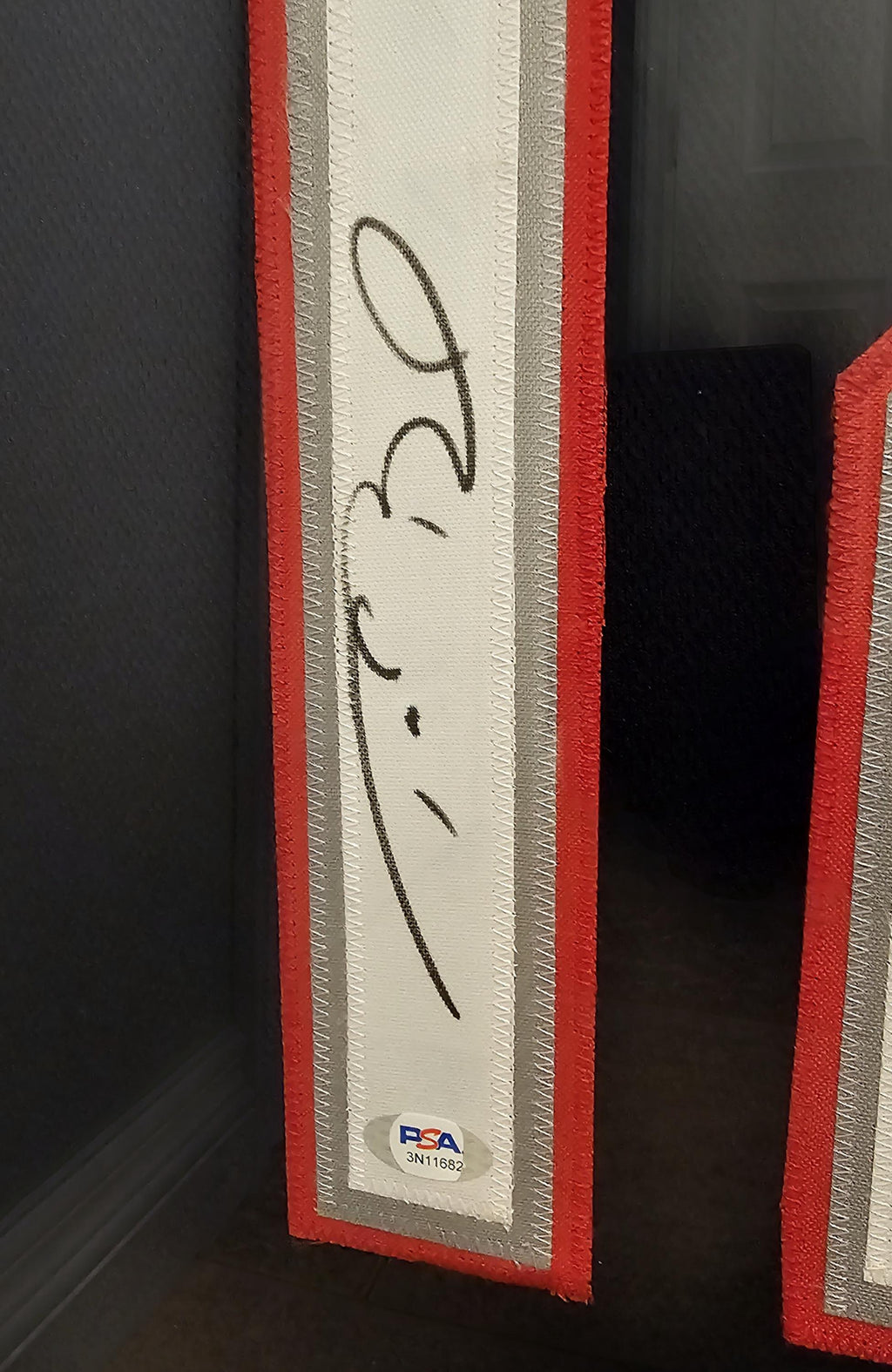 FRAMED! Tom Brady Signed Autographed Patriots Custom Jersey PSA COA Autographed