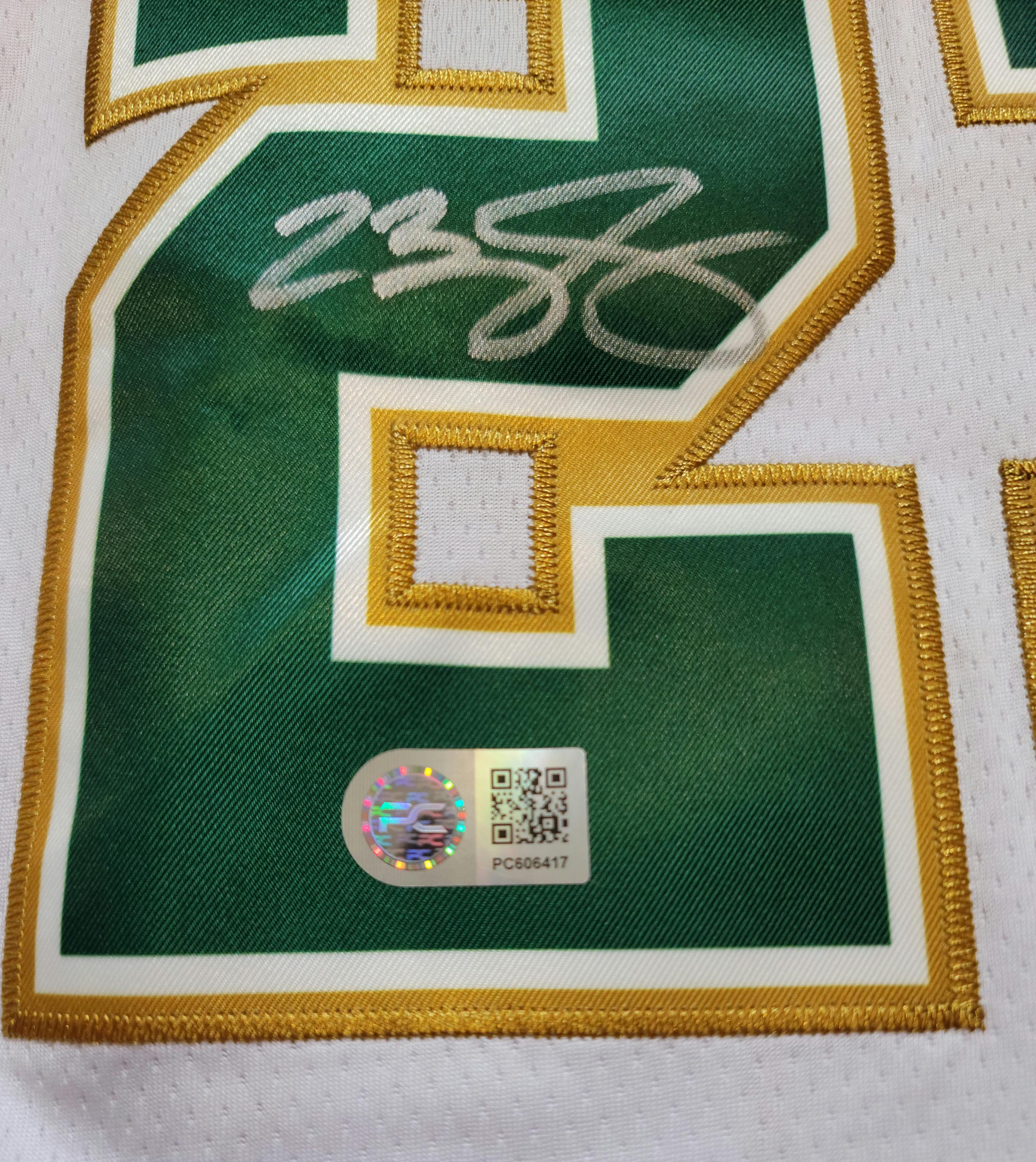 LeBron James Signed Autographed St. Vincent-St. Mary Irish Custom Jersey COA