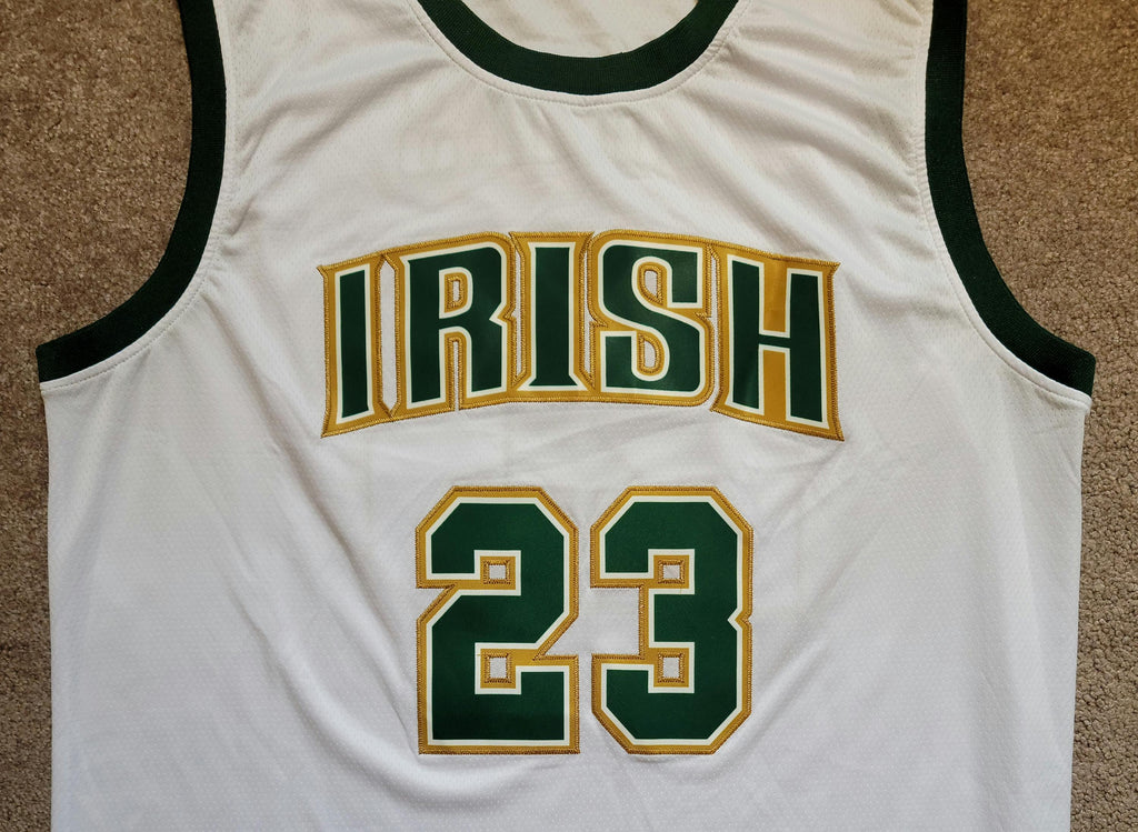LeBron James Signed Autographed St. Vincent-St. Mary Irish Custom Jersey COA