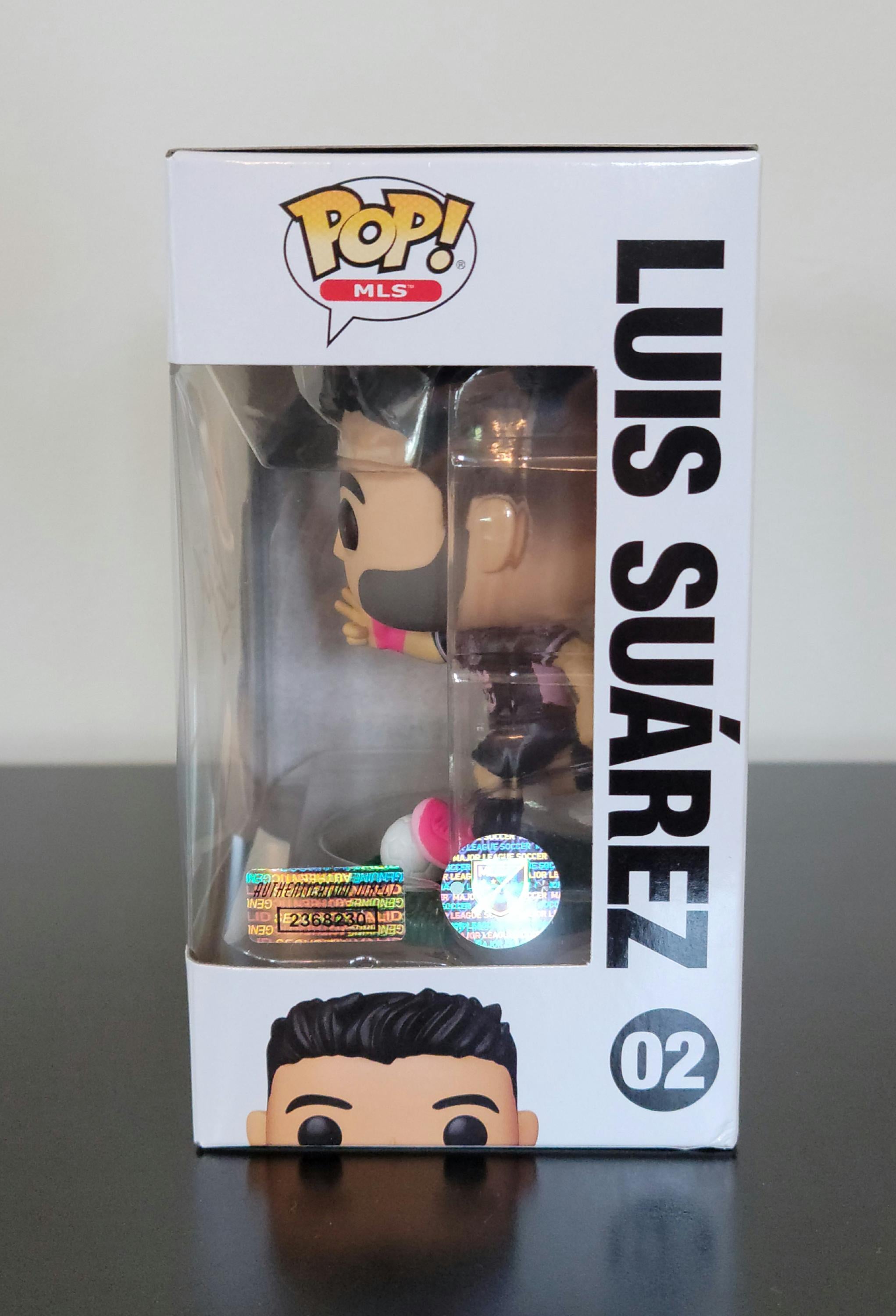 Luis Suarez Signed Autographed Funko Pop Inter Miami with MLS Hologram and COA