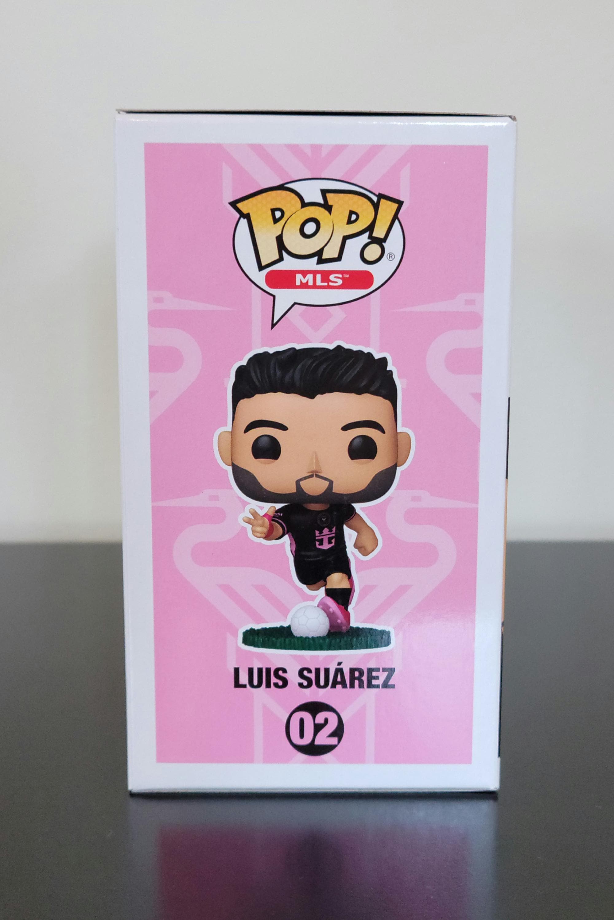 Luis Suarez Signed Autographed Funko Pop Inter Miami with MLS Hologram and COA