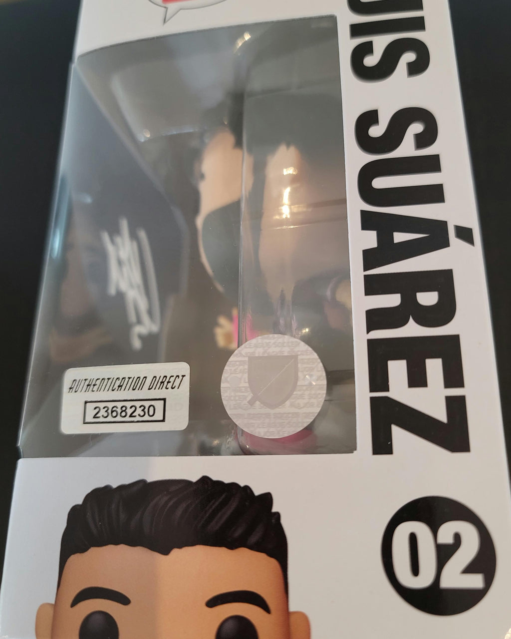 Luis Suarez Signed Autographed Funko Pop Inter Miami with MLS Hologram and COA