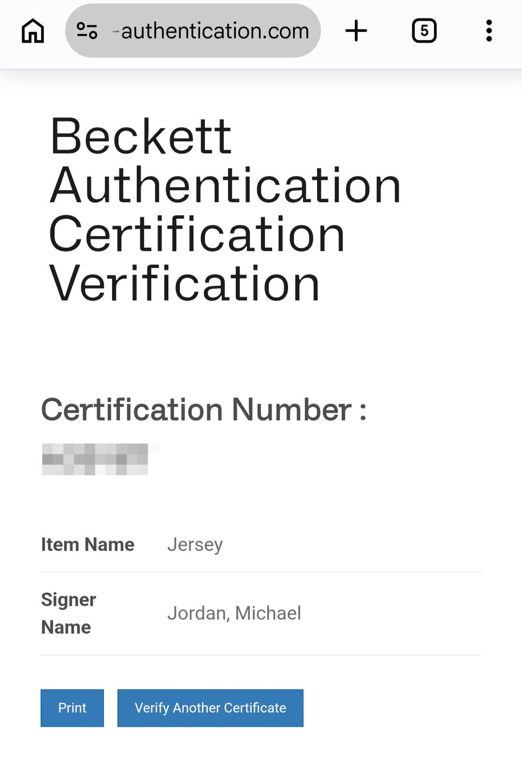Michael Jordan Signed Rookie Style Jersey – Beckett BAS Authenticated