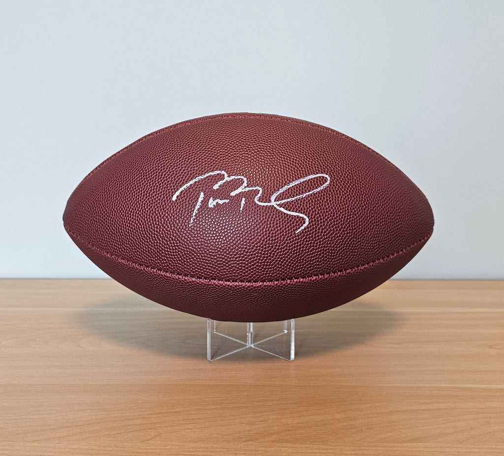 Tom Brady Signed Football with Heritage Authentication COA