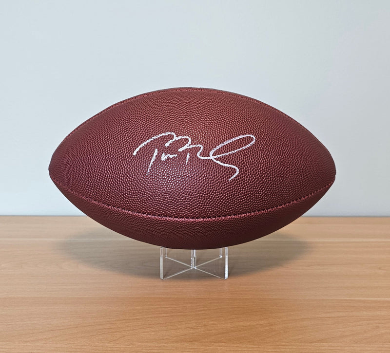 Tom Brady Signed Football with Heritage Authentication COA