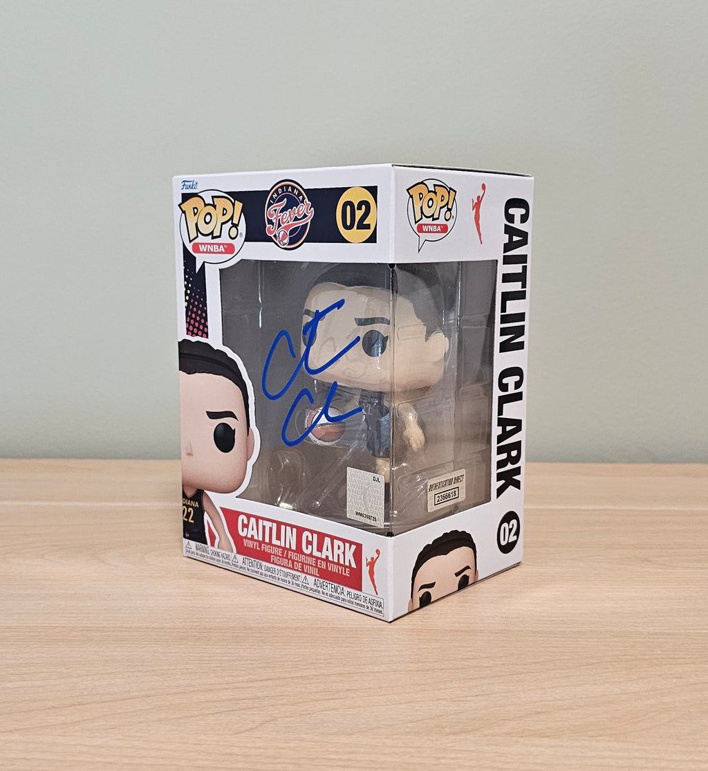 Caitlin Clark Signed Funko Pop with Authentication Direct COA
