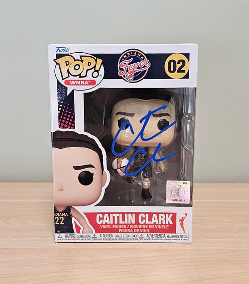 Caitlin Clark Signed Funko Pop with Authentication Direct COA