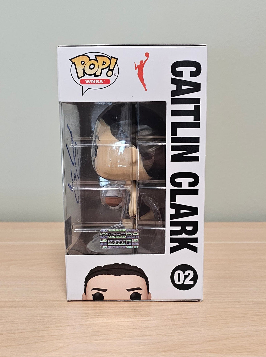 Caitlin Clark Signed Funko Pop with Authentication Direct COA