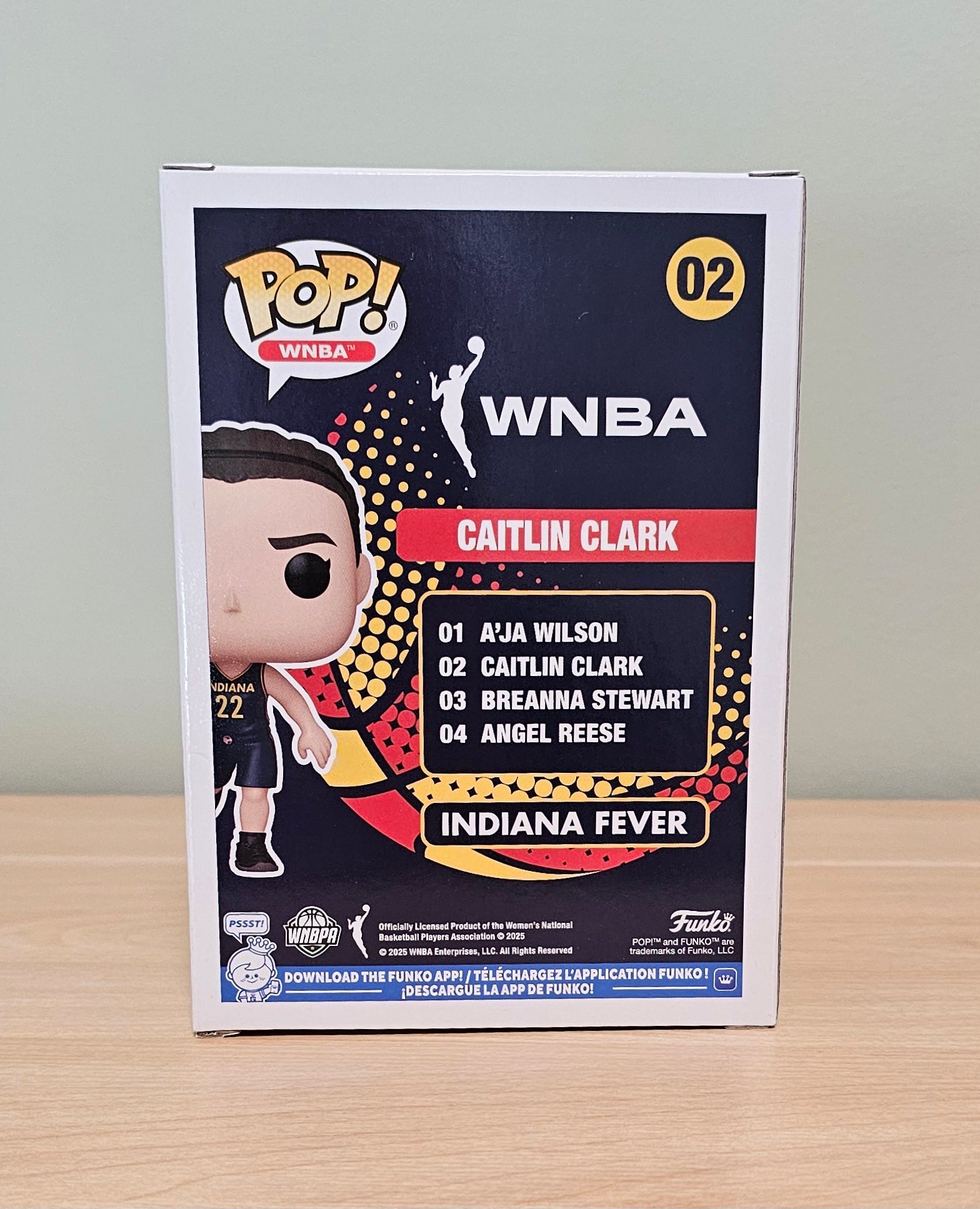 Caitlin Clark Signed Funko Pop with Authentication Direct COA