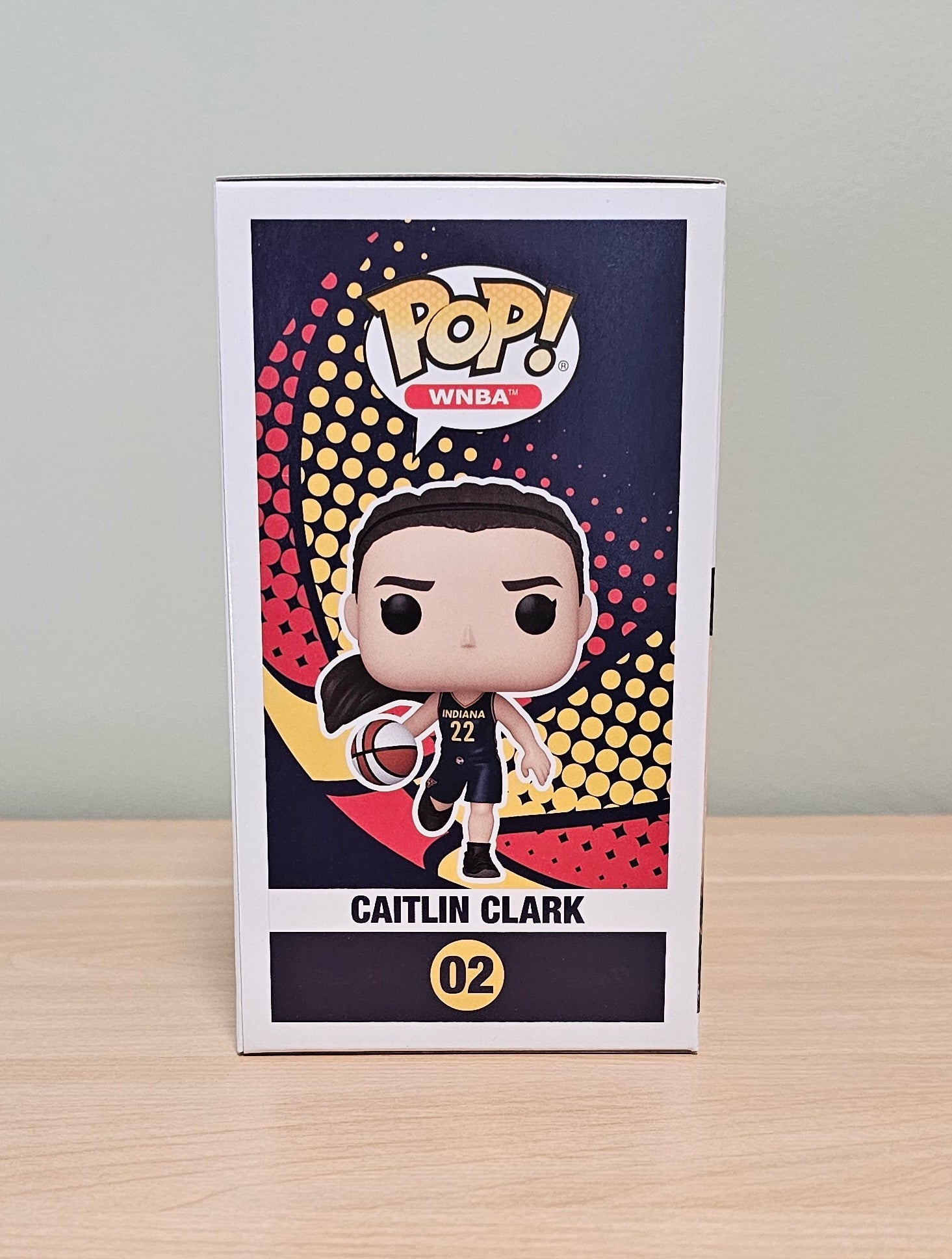 Caitlin Clark Signed Funko Pop with Authentication Direct COA