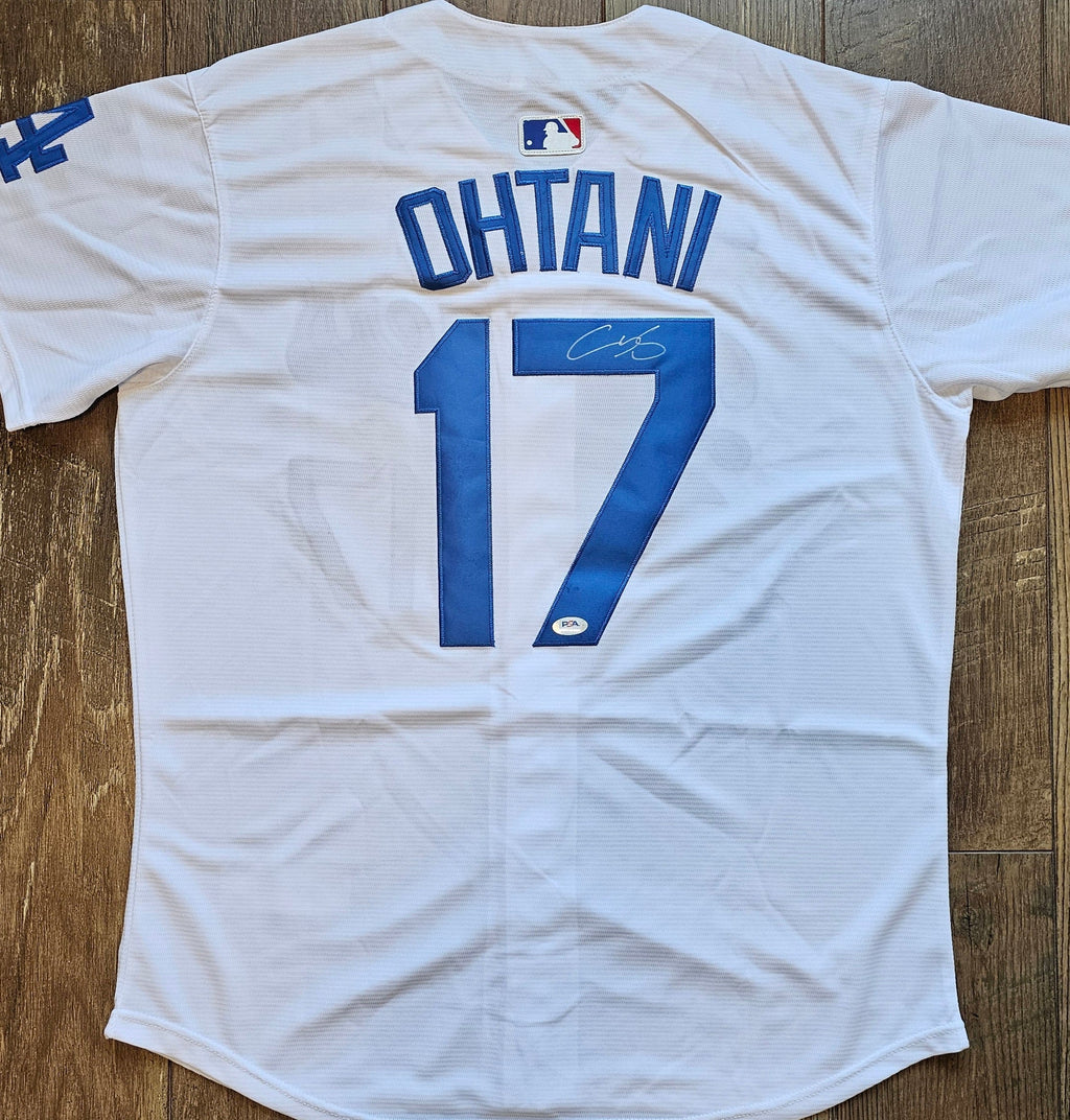 Shohei Ohtani Signed Dodgers Jersey with PSA/DNA Authentication