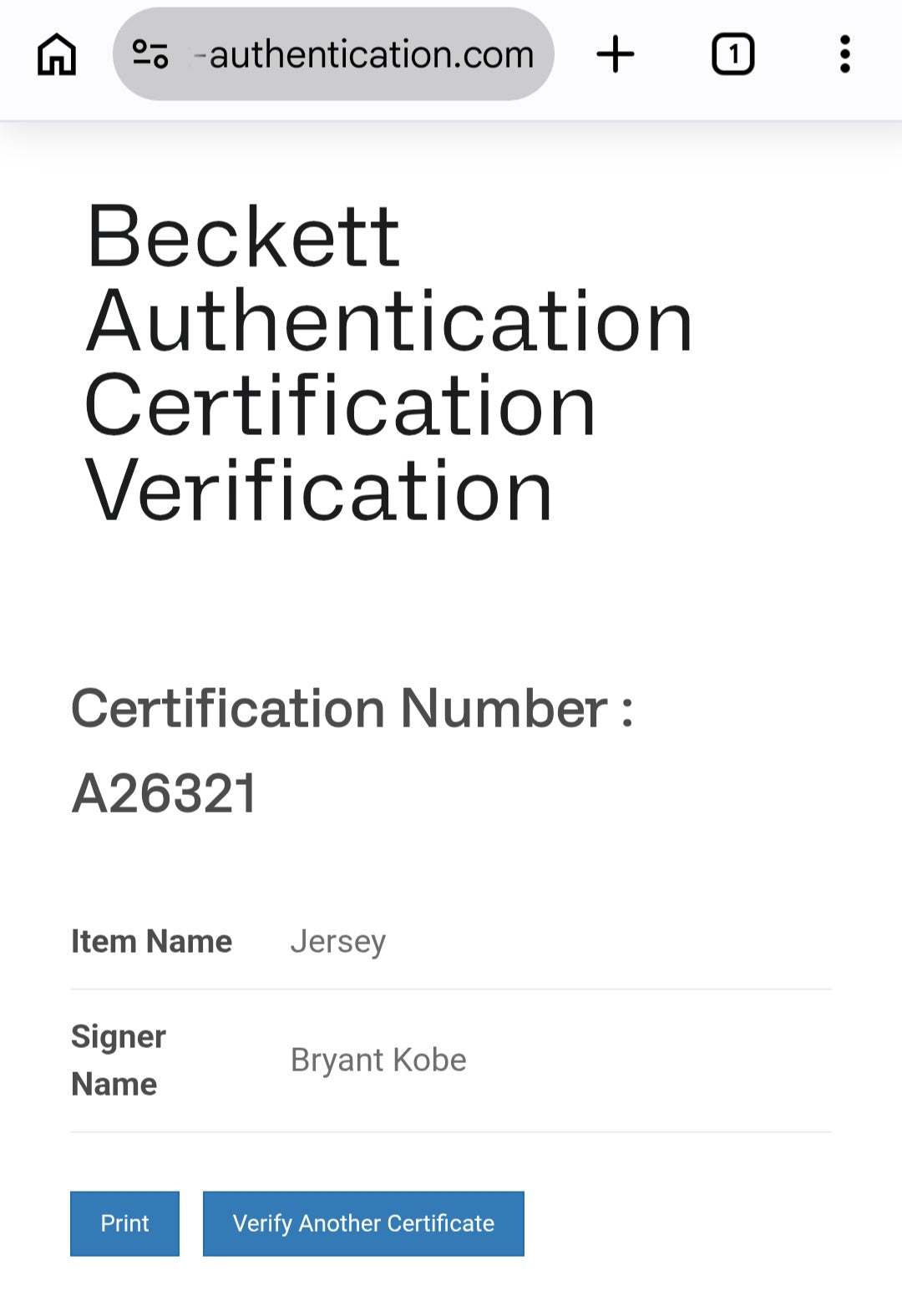 Custom Framed Kobe Bryant Signed 2000-2001 Finals-Style Jersey with BAS Beckett Authentication