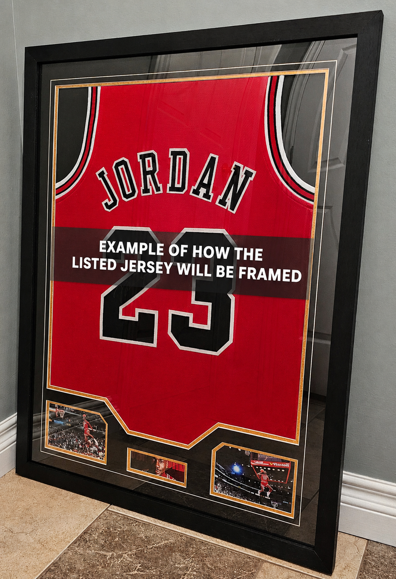 Custom Framed! Michael Jordan Signed Jersey with PSA/DNA Authentication