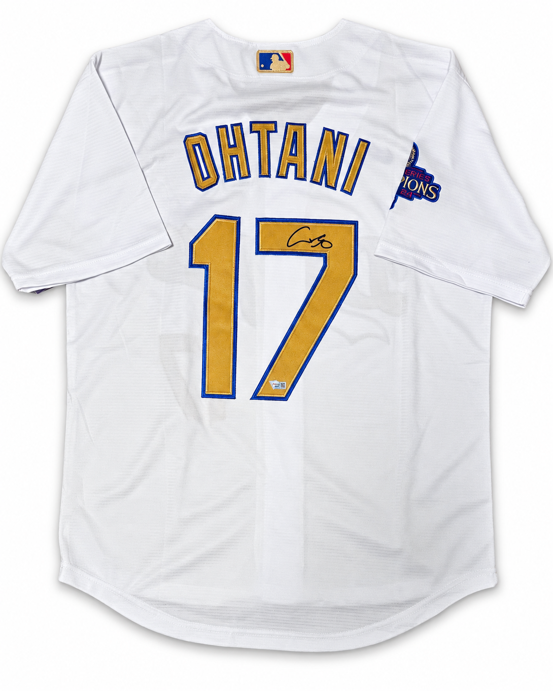 Shohei Ohtani Signed 2024 World Series Champions Dodgers Jersey – Fanatics Authentic