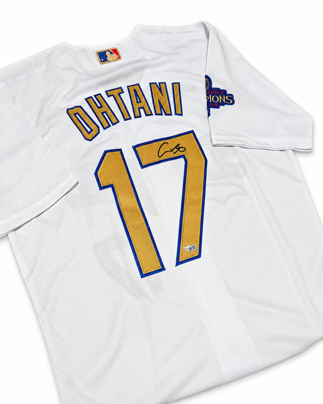 Shohei Ohtani Signed 2024 World Series Champions Dodgers Jersey – Fanatics Authentic