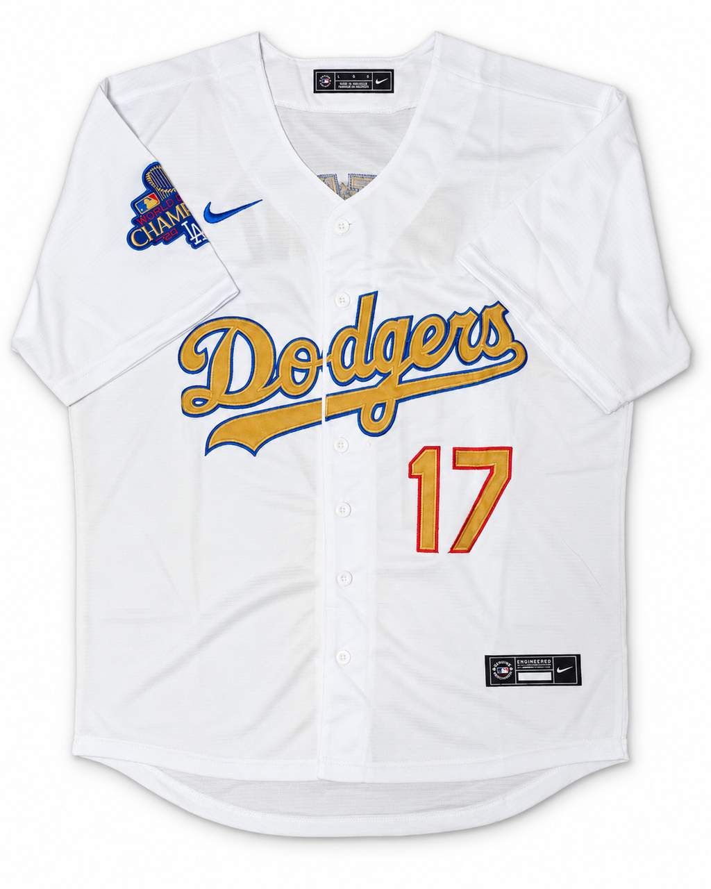 Shohei Ohtani Signed 2024 World Series Champions Dodgers Jersey – Fanatics Authentic