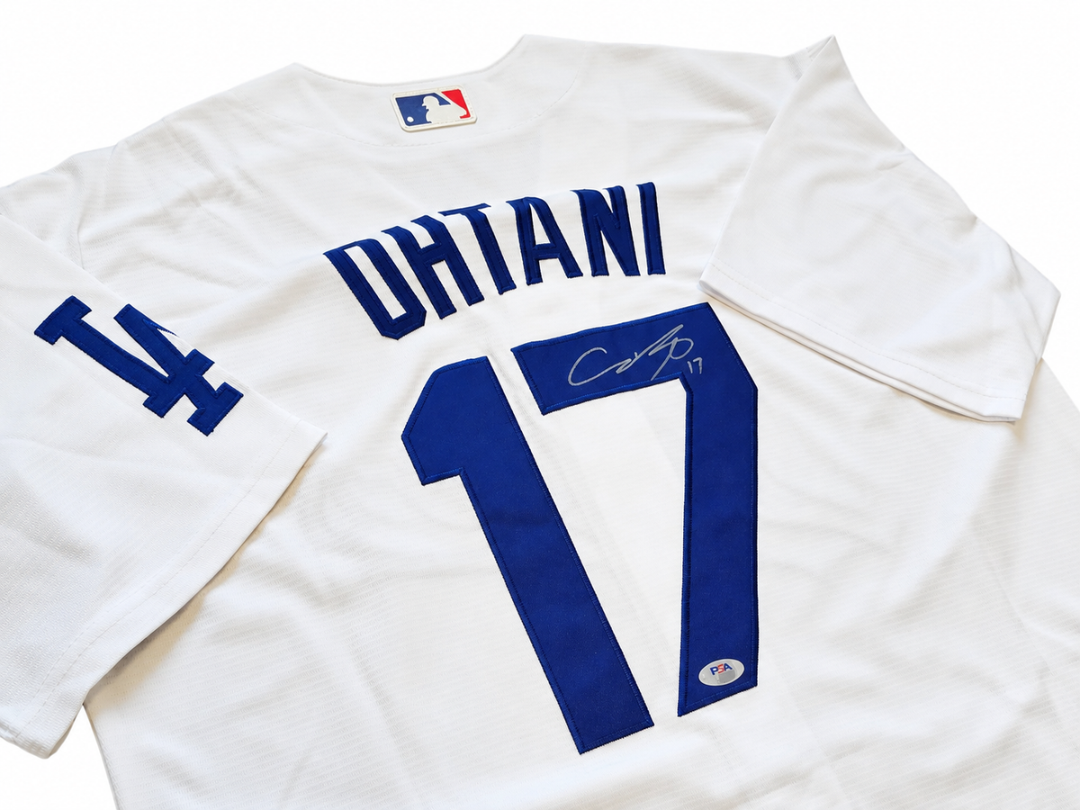 Shohei Ohtani Signed Los Angeles Dodgers Jersey PSA DNA Authenticated